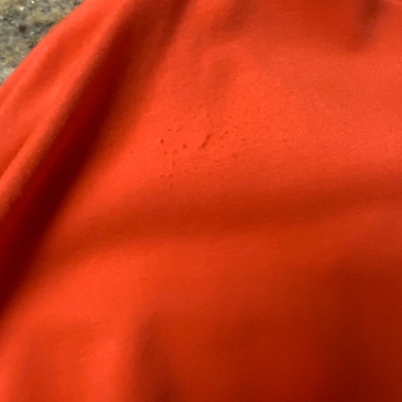 American Apparel bright orange skater dress - Picture 3 of 5